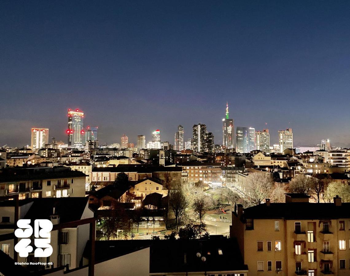 Stelvio Rooftop - Penthouse Skyline With Terrace And Jacuzzi Apartamento